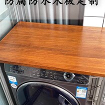 Heavy bamboo anti-corrosion wood board wooden slats tabletop board outdoor courtyard table board fence board solid wood board keel carbonized wood square