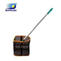 Table tennis ball pick-up net ball pick-up device ball pick-up frame retractable ball pick-up net ball pick-up basket