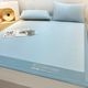 2025 new ice silk cool mat machine wash summer cool bed sheet air conditioning mat three-piece set bed sheet mother and baby can