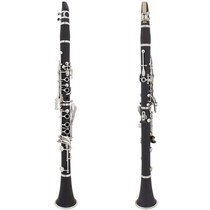 New 17 - key lower B - tube clarinet instrument - wood double - section beginning grade