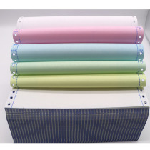 Dot matrix computer printing paper one two three four five six one two three etc. V points are shipped out of the warehouse for clear delivery