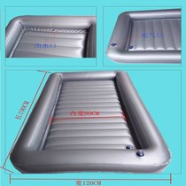 Bubble water mattress bath for adults single and double spa bed bed care N-inflated bath bed couples back water