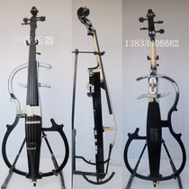 Black half-frame electroacoustic cello Electronic cello 4 4 handmade cello various colors to choose from