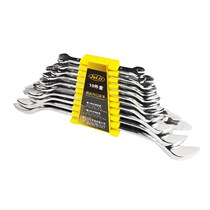 Jiuli double-end open-end wrench tool combination set plastic clamp machine fork repair wrench nut machine sub-set