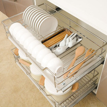 Blue cabinet pull basket S cabinet pull stainless steel U basket stainless steel pull basket bold 403 pull basket pull basket flat steel cabinet S