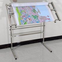 Thickened stainless steel cross stitch stand adjustable large universal embroidery stretcher bracket floor table with lifting embroidery stand