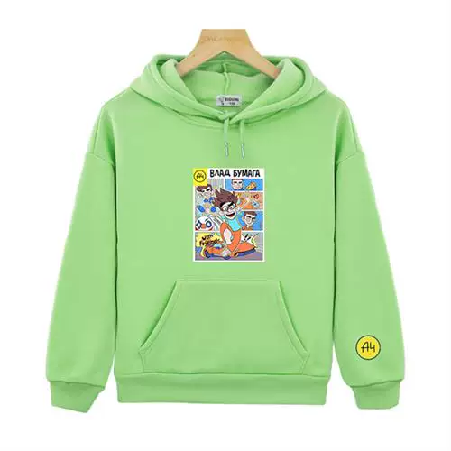 [Детский мерч cartoon A4 графичный худи Merch A4 Gelik Lam]