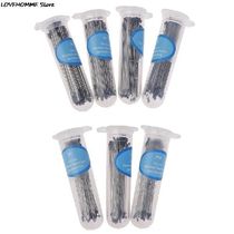 Hot 100 Pcs Insect Pins Specimen Needle StainlesYs Steel