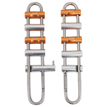 Quick-release SOB long-distance descender rock climbing high-altitude protector can produce stagnant air descender parallel
