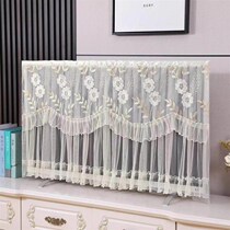 Xinjiang Tibet TV dust cover ultra-thin TV dust cover does not take off the TV cover cloth desktop hanging when turned on