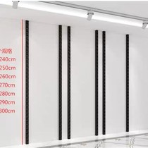Ceramic tile sample display rack punching strip adjustable push-pull double-sided punching tube hole board edge punching tube