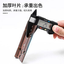 Door hinge thickened 4-inch hinge stainless steel 304 mother-in-law silent bathroom bedroom wooden door hinge list