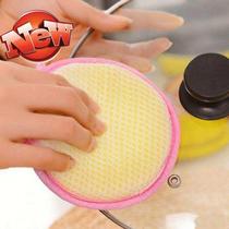 New product thickened double sided sponge rag not stained with oil sponge dishwashing towel Brushed bowl towel