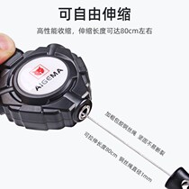Luya retractable buckle easy-pull buckle wire rope high resilience key automatic outdoor mountaineering backpack multi-functional hanging buckle