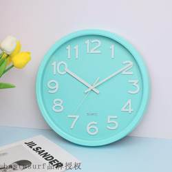 Extremely fast Nordic wall clock simple clock wall ins household clock