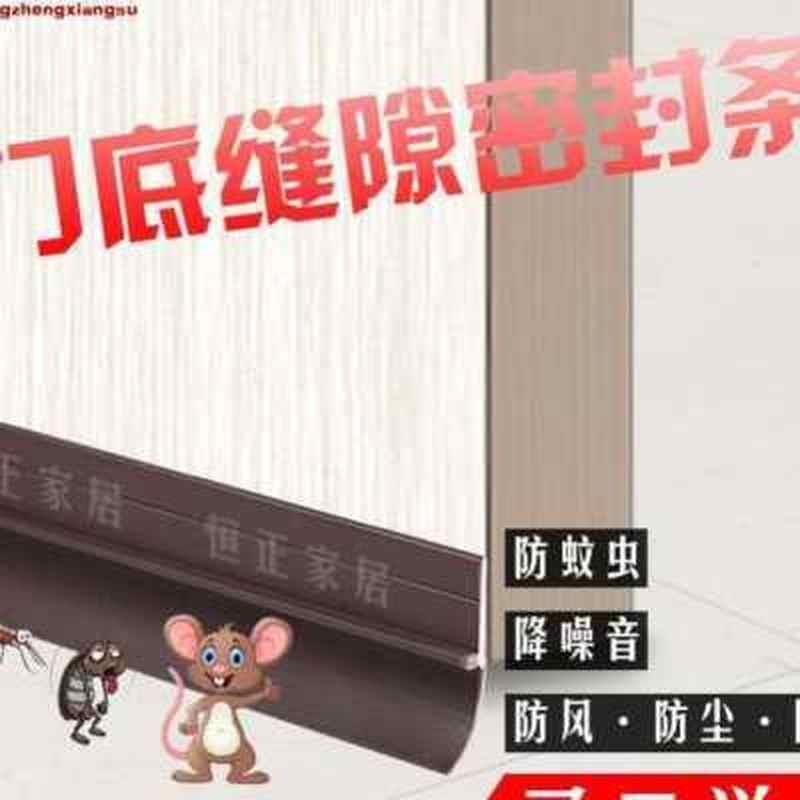 l门口进户门胶条不锈钢门门下密封条G门底门边粘贴底边缝隙家用-Taobao