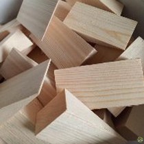 Square solid wood plugs triangular wood wedges home wood plugs furniture twill door stop triangular wood blocks