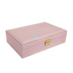 Sufa Hoomall Travel Makeup Box Jewelry Display Large Capacity