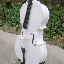 New high-end beginner practice cello for adults large white piano for children matte glossy black cello special