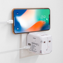 Global universal overseas travel conversion plug multi-function Korean F Japanese British standard Singapore international travel plug