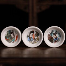 Cricket jar cricket basin water bowl sink water feeder utensils and supplies Jingdezhen refined twelve golden hairpins 50 pieces