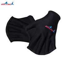 Factory 2MM swimming fins and paddling x diving fin gloves for adults and children swimming training equipment