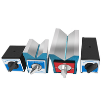 Switch type magnetic base magnetic table base base wire cutting magnetic B base V-shaped magnetic frame triangle table 6T12T12K