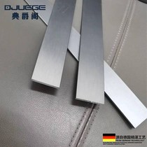 Curved floor board shaping edge skirting bendable wall sticker edge metal skirting gray 1