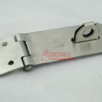 Recommended 4-inch thickened 304 stainless steel padlock hasp B stainless steel lock buckle stainless steel lock plate padlock hasp