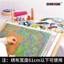 Household embroidery frame small tool embroidery shed shelf cross stitch 2023 new embroidery frame embroidery handmade embroidery