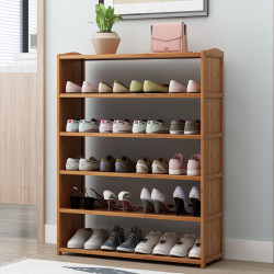 Sufa household Simple shoe rack multi-layer Bamboo shoe cabin