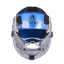 Boxing helmet cover for boys and girls Sanda protective gear fully enclosed protection Taekwondo karate mask head protection