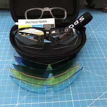 Polarized tactical protective goggles anti-fog and bulletproof T-glasses military fan goggles outdoor CS special forces shooting and riding