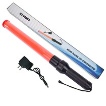 54cm rechargeable traffic baton handheld fluorescent stick multi-function LED flashing warning baton