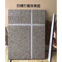 Exterior wall imitation stone paint water-in-sand grinding special tool deep groove groove grinding tool real stone paint file high foot 1