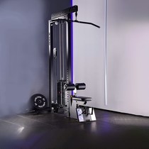 High pull-down trainer high and low pull-up seated rowing back pull fitness Q room professional commercial fitness equipment