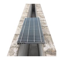 Hot-dip galvanized steel grating i gutter cover grating sewer cover platform steel grating car wash room grating