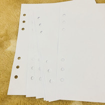 Release paper book release paper storage book pocket tape sticker illustrated book six-hole release paper double-sided