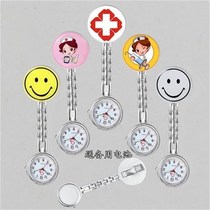 Cartoon nurse watch for men and women student exam chest watch luminous simple retro cute girl pocket watch