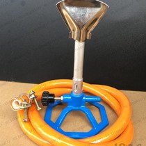 New flat fan flame Bunsen burner itself propane gas high temperature blowtorch large base