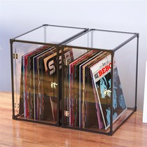 Vinyl record storage rack storage box LPU storage box album display rack gramophone record player rack cabinet