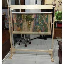 (Season Selection) Embroidery Stand Embroidery Stand Solid Wood Household Small M Desktop Cross-Stitch Stretch Stand Firm