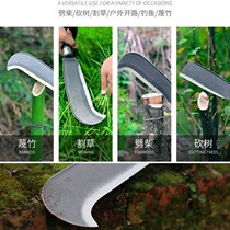 Hand-forged firewood agricultural sickle bamboo scimitar household E wood-cutting tree-cutting outdoor road-clearing old-fashioned wild