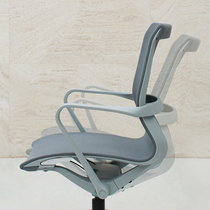 Sufa simple wire-controlled lifting and tilting backrest staff chair high-end mesh staff swivel chair studio computer office