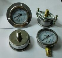 Radial filled U-shaft pressure gauge filled N pressure gauge shock oil axial oil resistant sideways oil hydraulic belt shaft new product table