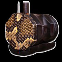 Ebony Zhonghu front and back round alto Erhu w musical instrument manufacturer direct sales free Zhonghu box rosin string accessories