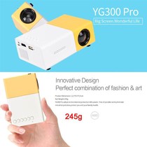 Salange YG300 Mini LED Projector Yg300 Upgraded Version 600