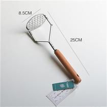 Japanese stainless steel potato mashed pumpkin mashed squeezer non-staple food I fruit masher potato press juice squeezer