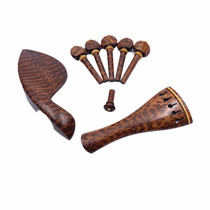 Viola accessories 5-string viola snakewood accessories chinrest chin rest piano shaft button tail post tailpiece