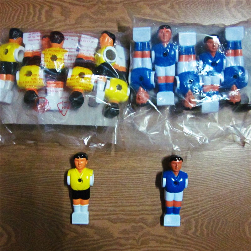 The complete set of table football accessories includes a villain pole screws male and female sets handles football table style football table irons